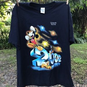 2002 Orlando Florida Disney character tee